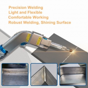 Factory Price Portable Design Hand-Held 1000W 1500W 2000W Handheld Laser Welder Used for Sheet Metal Processing